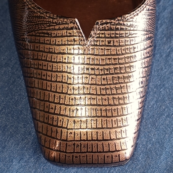 J.RENEE vintage "Bev" style strappy wedge size 10M. - Picture 3 of 13